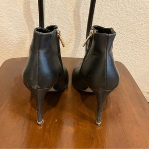 Sexy women’s leather heeled boots